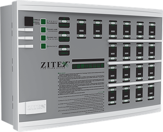 کنترل پانل اعلام حریق کانونشنال 12 زون زیتکس مدل ZX-۱۸۰۰N